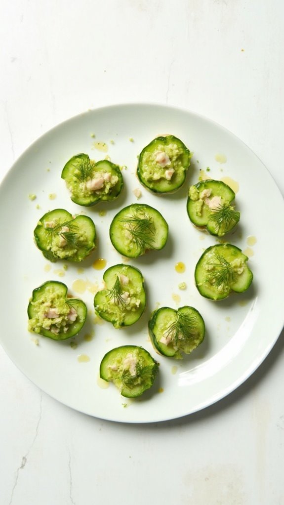 delicious avocado crab bites