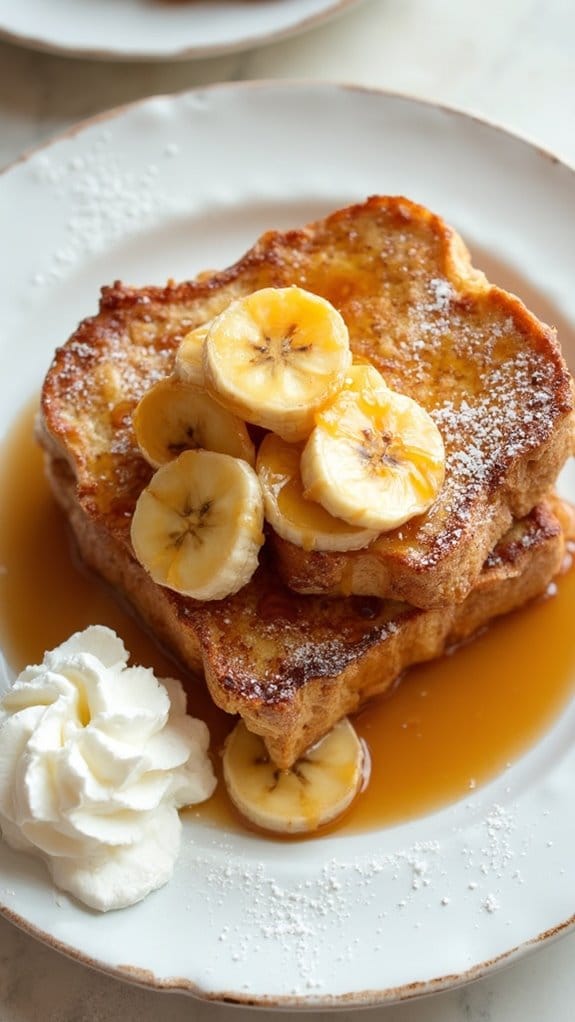 delicious banana infused breakfast treat