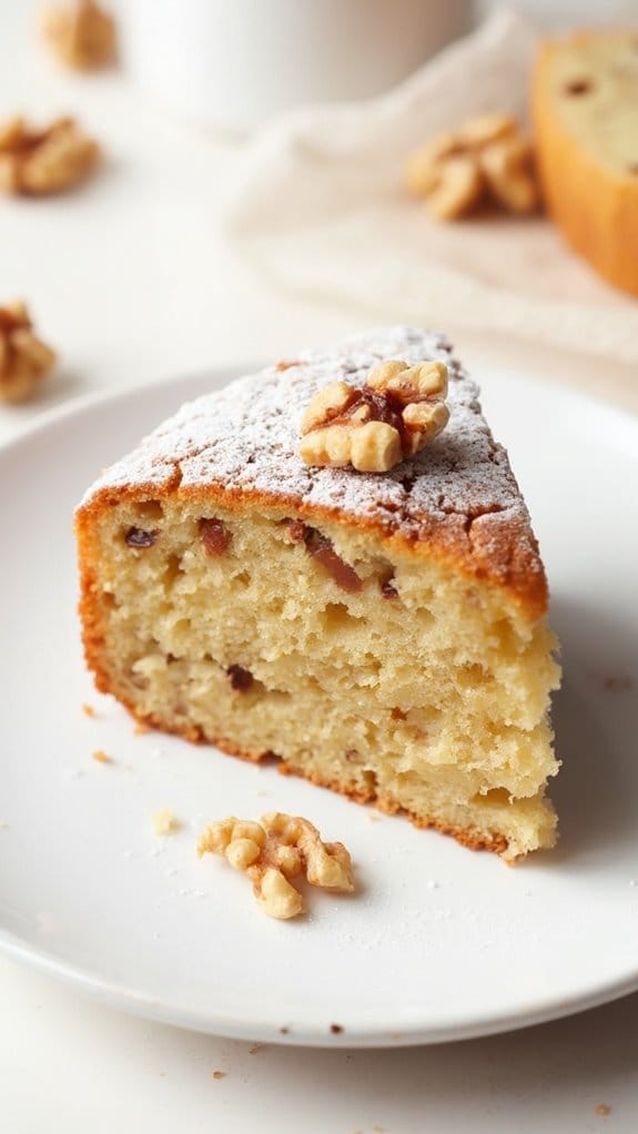 delicious banana nut cake