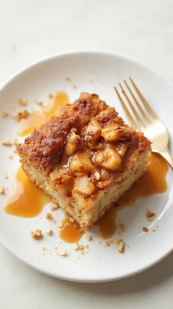 delicious caramel apple dessert