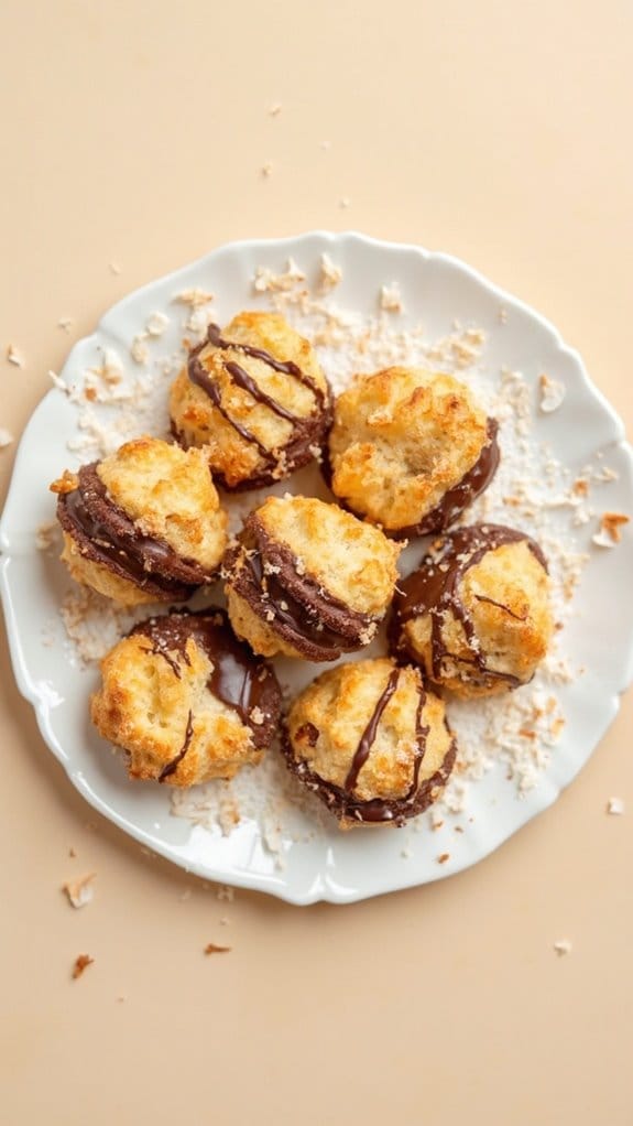 delicious coconut cookie treats