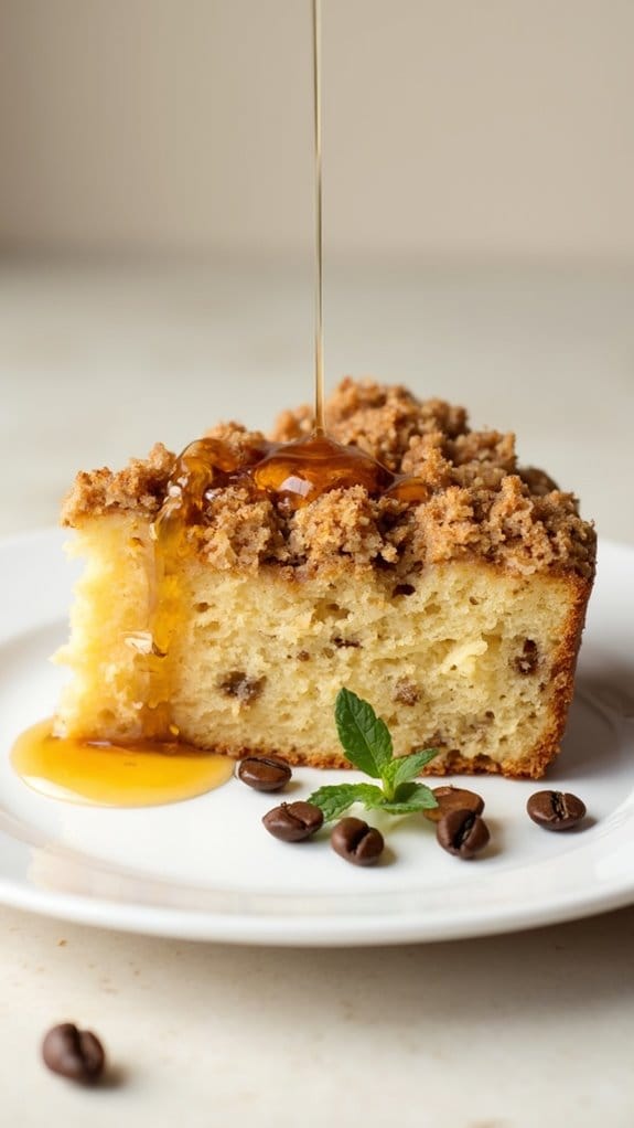 delicious maple walnut cake