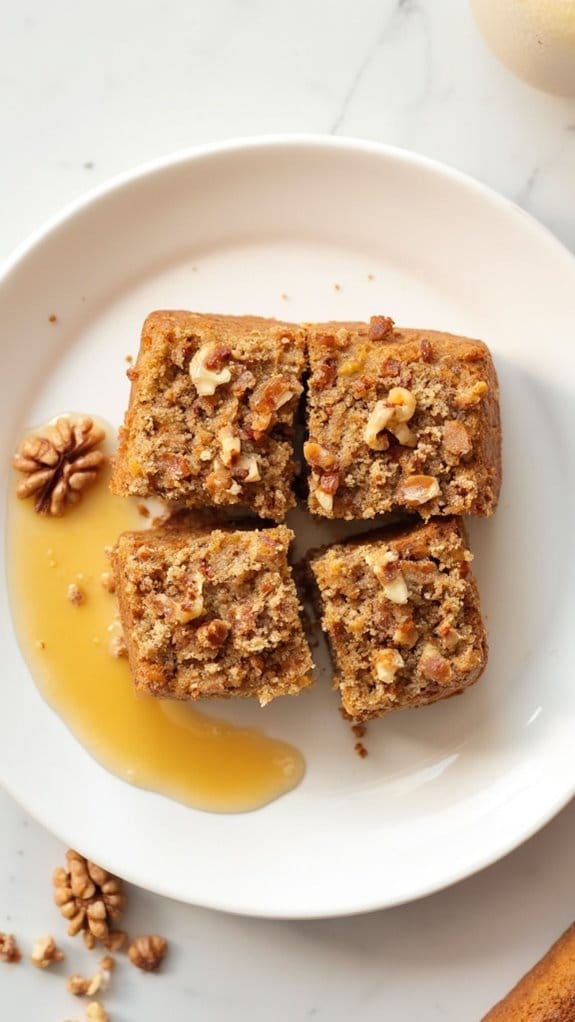 delicious nutty coffee cake