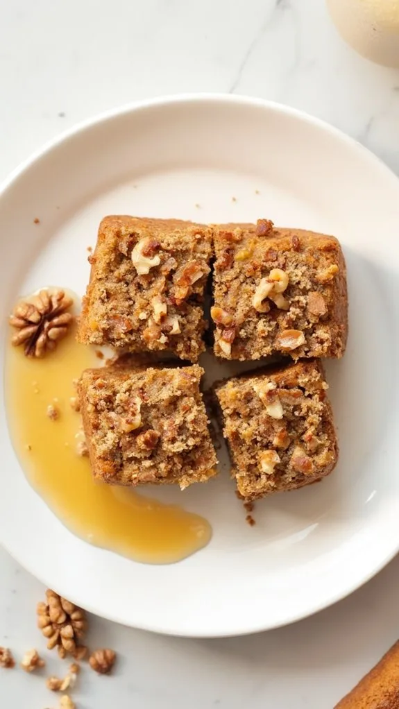 delicious nutty coffee cake