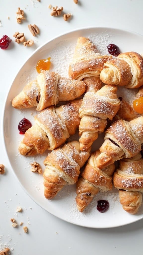 delicious pastry filled treats