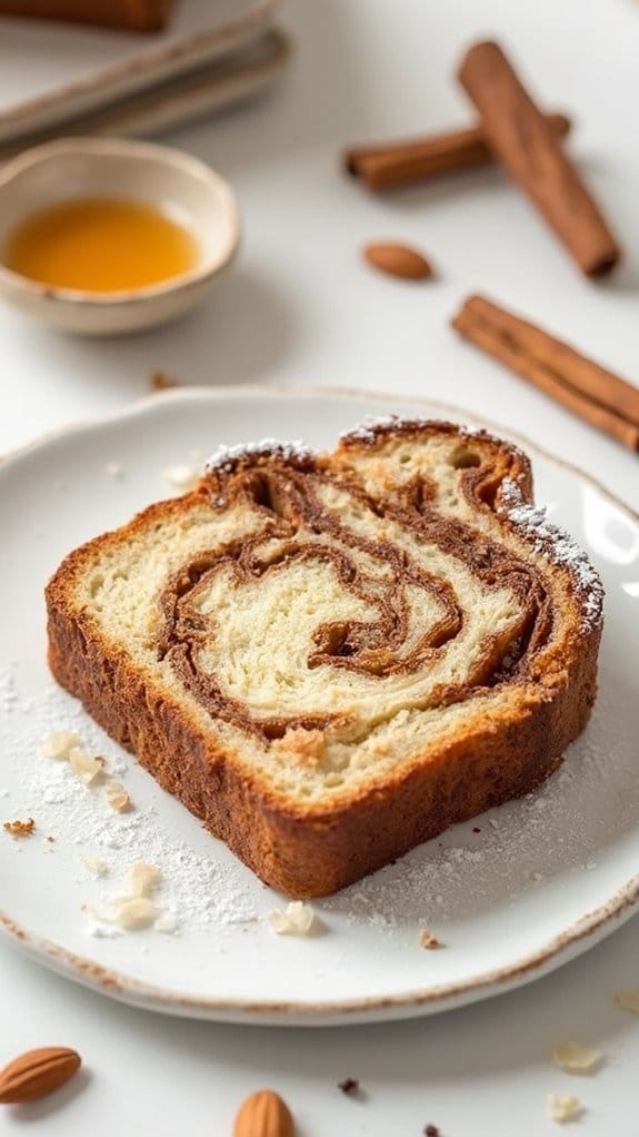 delicious spiced almond bread