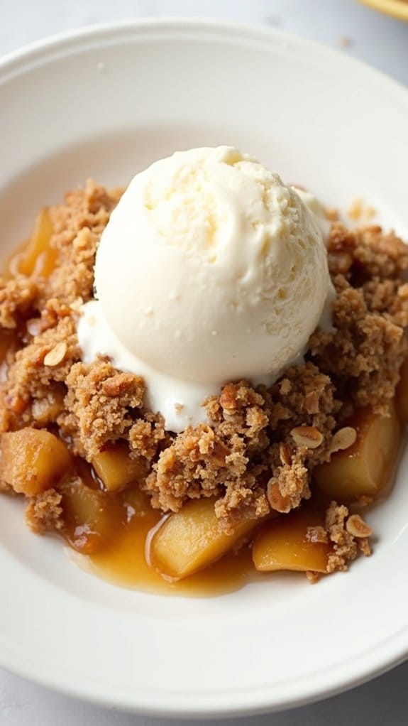 delicious spiced apple dessert