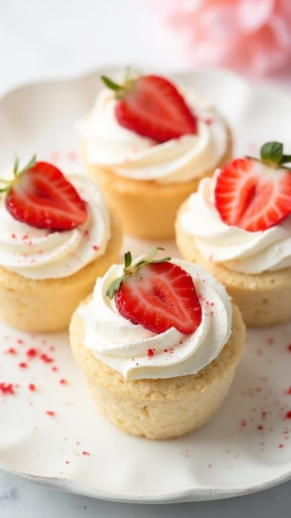 delicious strawberry dessert cups