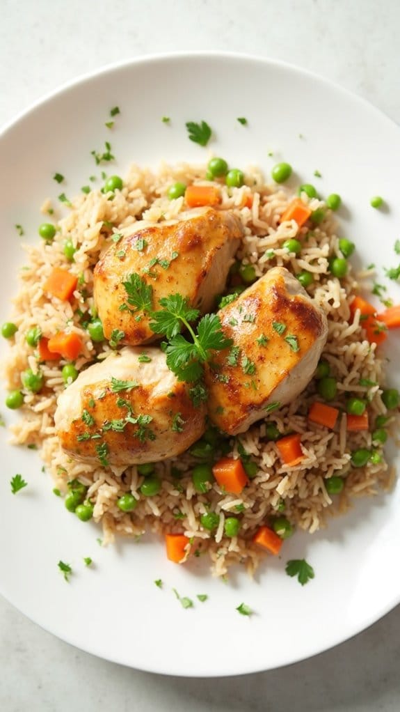 easy chicken rice recipe