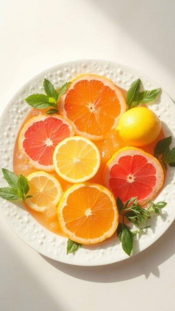 festive citrus fruit blend