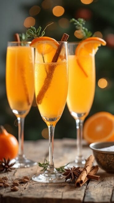 festive holiday mimosa recipes