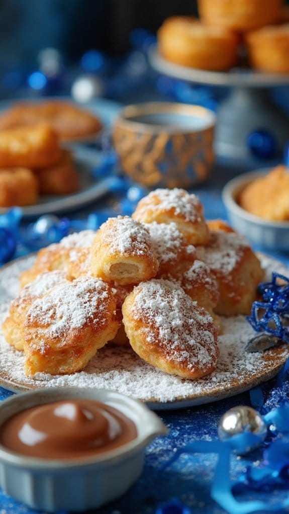 festive jewish holiday treats