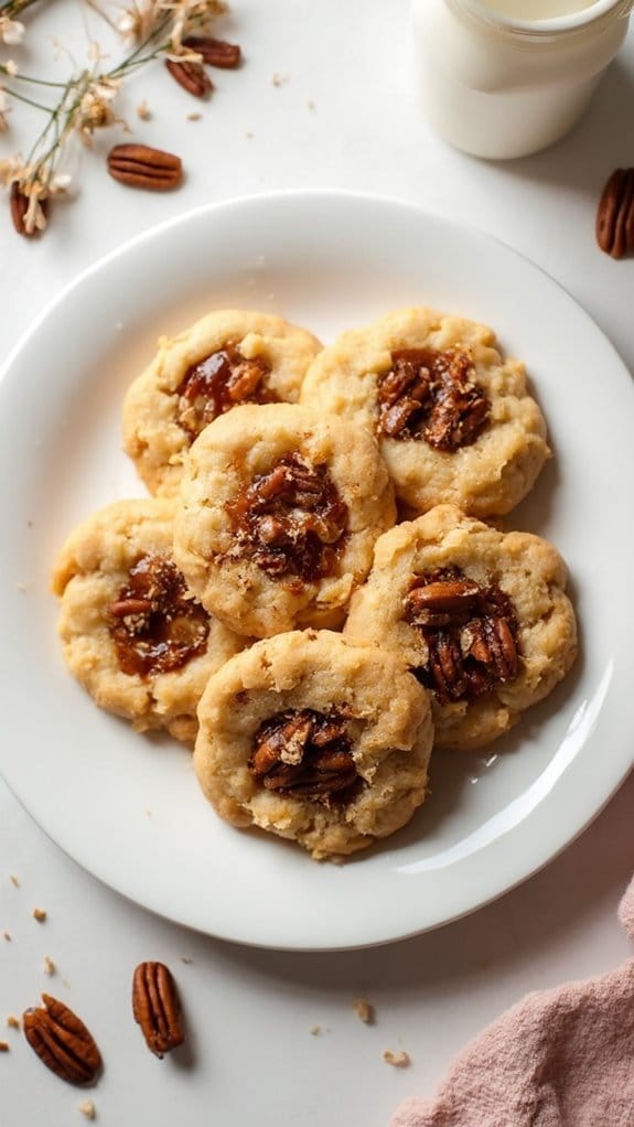 festive nutty cookie treats