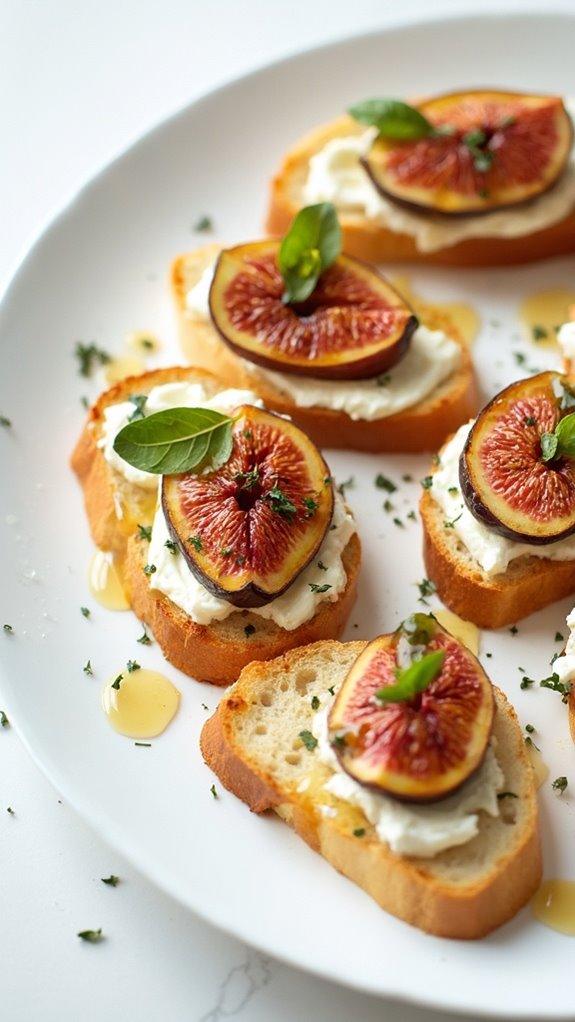 fig and goat cheese