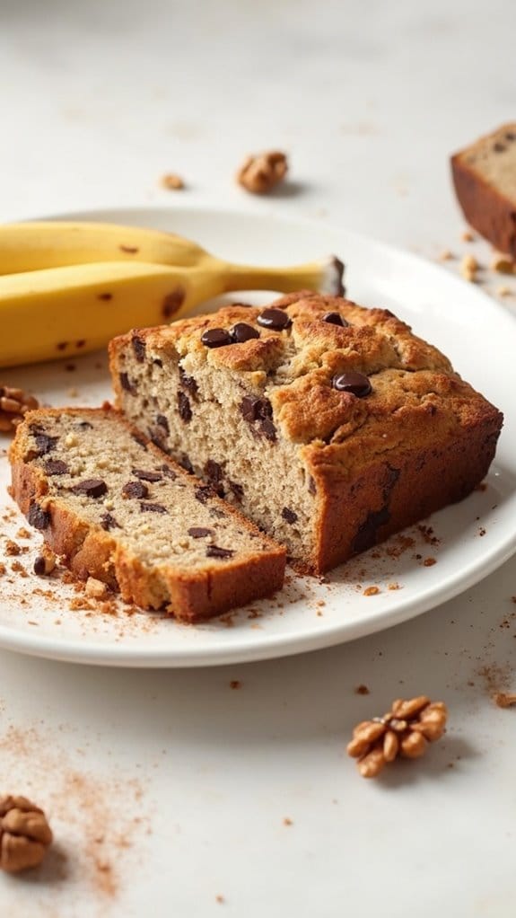 flavorful spiced banana loaf