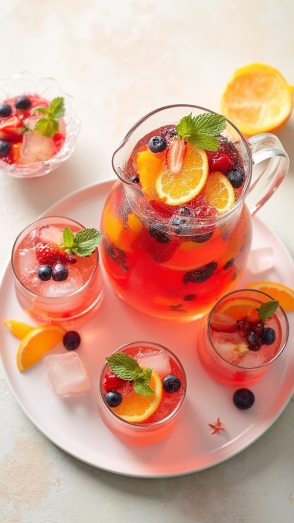 fruity bubbly beverage delight