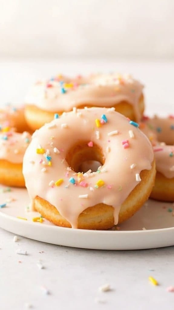 glazed air fryer donuts