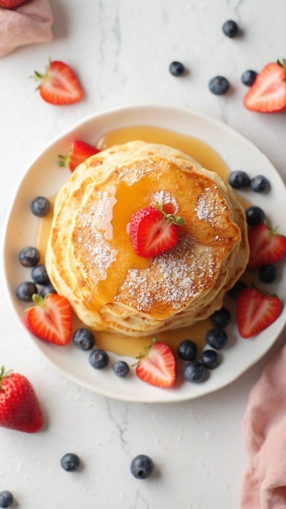 healthy almond flour pancakes