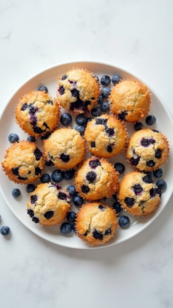 healthy blueberry muffins recipe