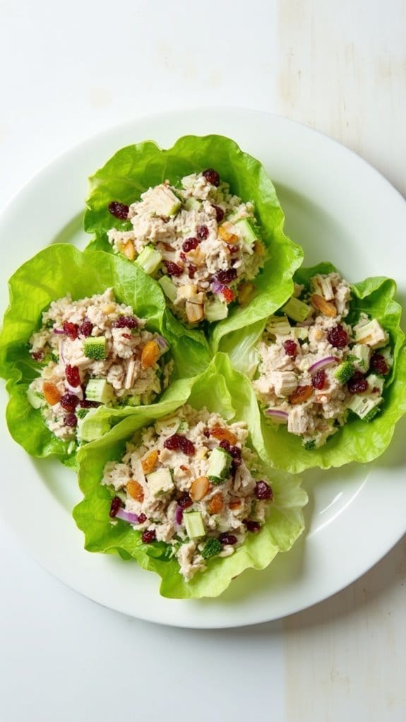 healthy turkey lettuce wraps