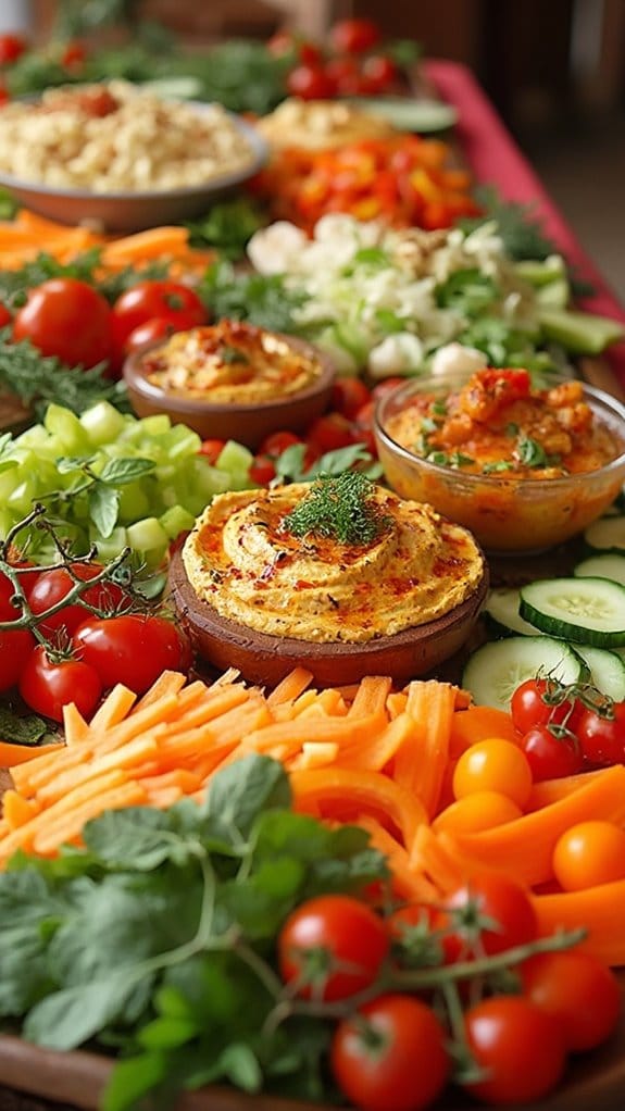 healthy vegetable based starters