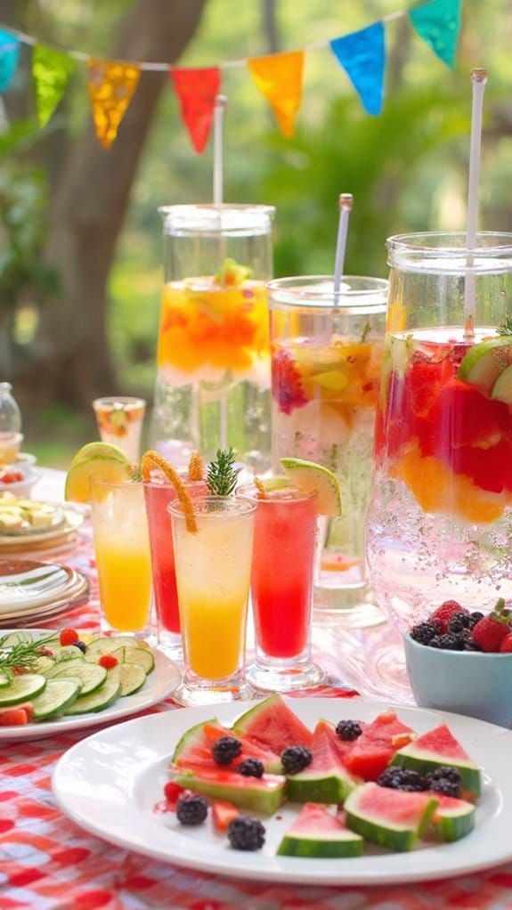 hydrating snacks for celebration