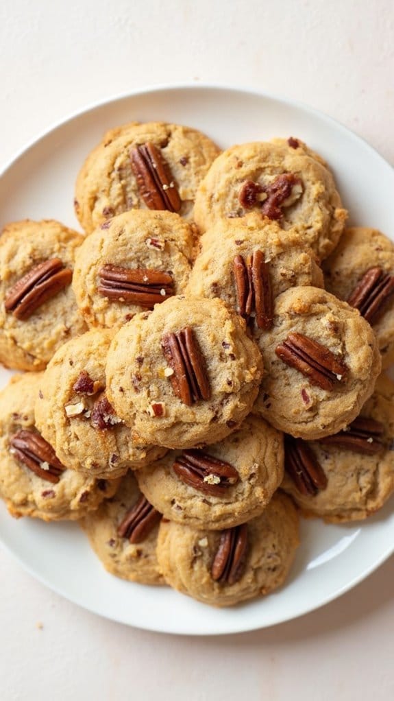 keto friendly pecan pie cookies