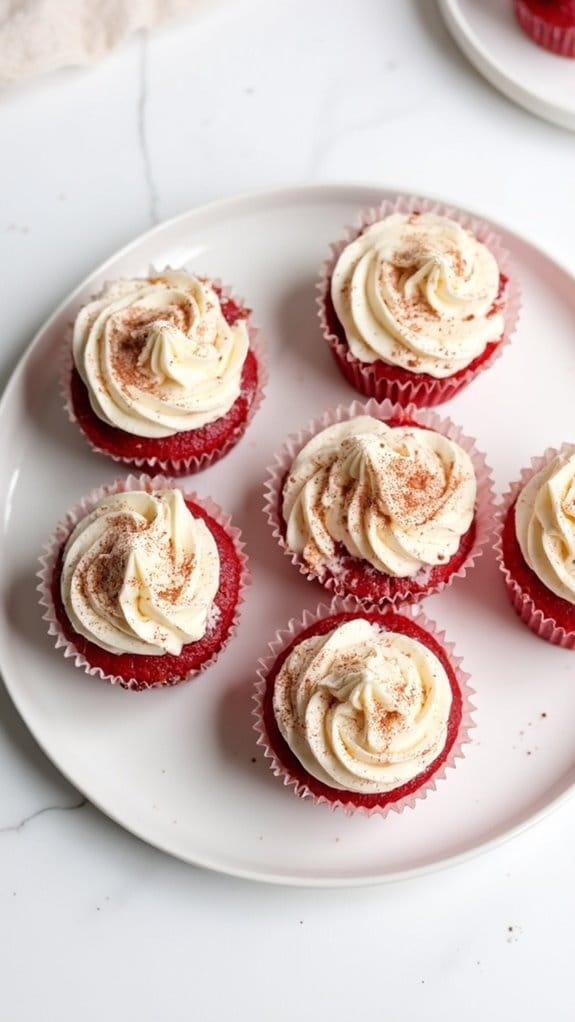 keto friendly red velvet cupcakes