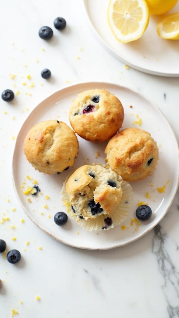 lemon blueberry muffin recipe