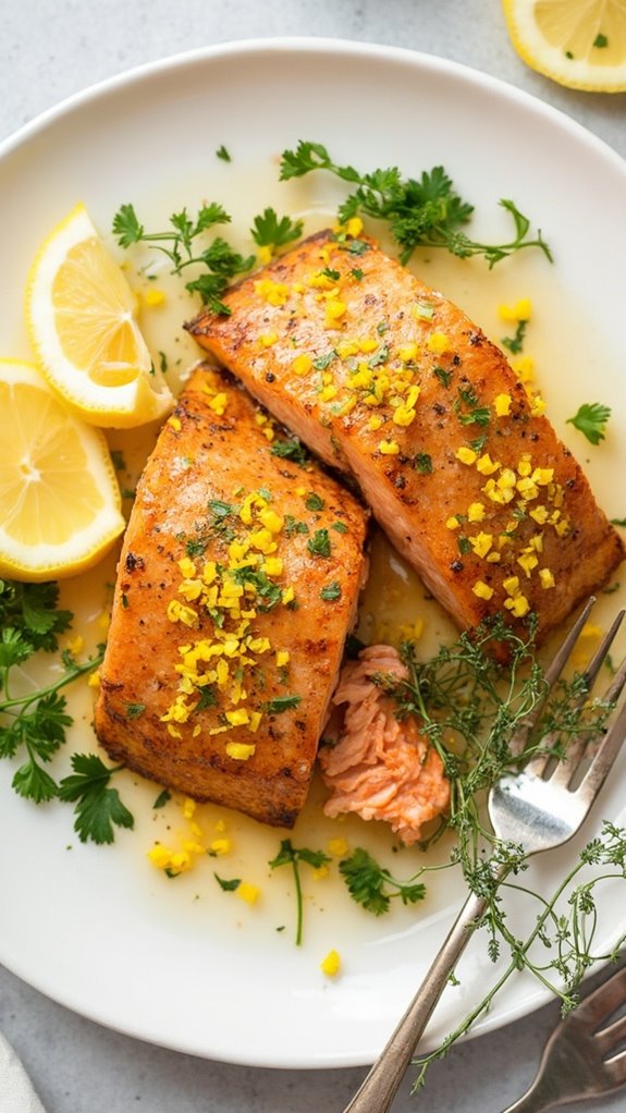 lemon butter salmon recipe