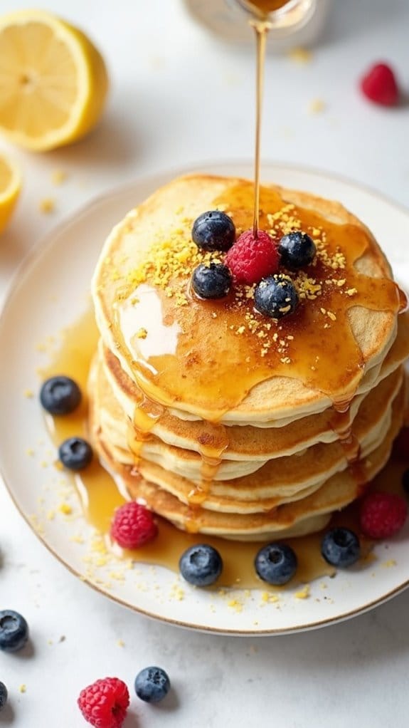 lemon ricotta pancakes recipe