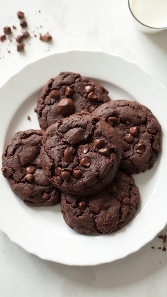 low carb chocolatey cookie delight