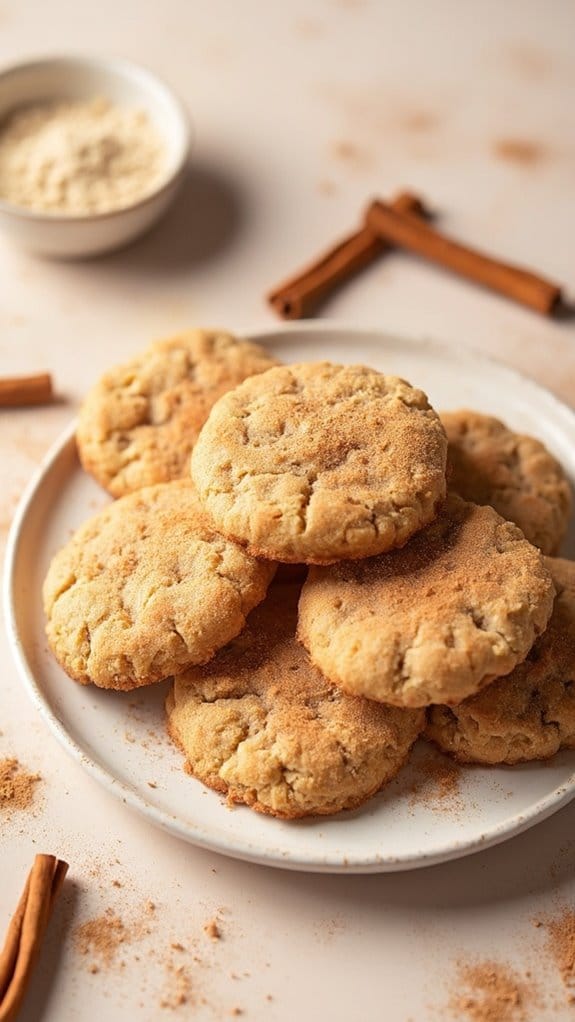 low carb cinnamon sugar cookies