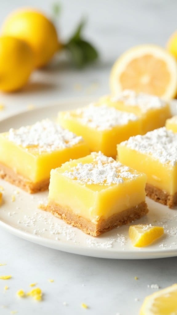 low carb lemon dessert bars