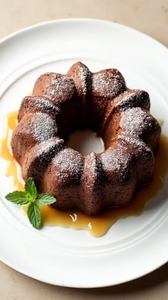 maple infused bundt cake