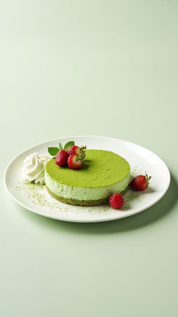 matcha cheesecake dessert recipe