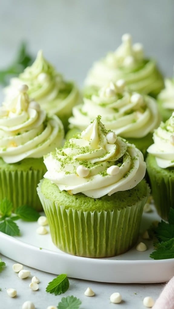 matcha infused cupcake recipe