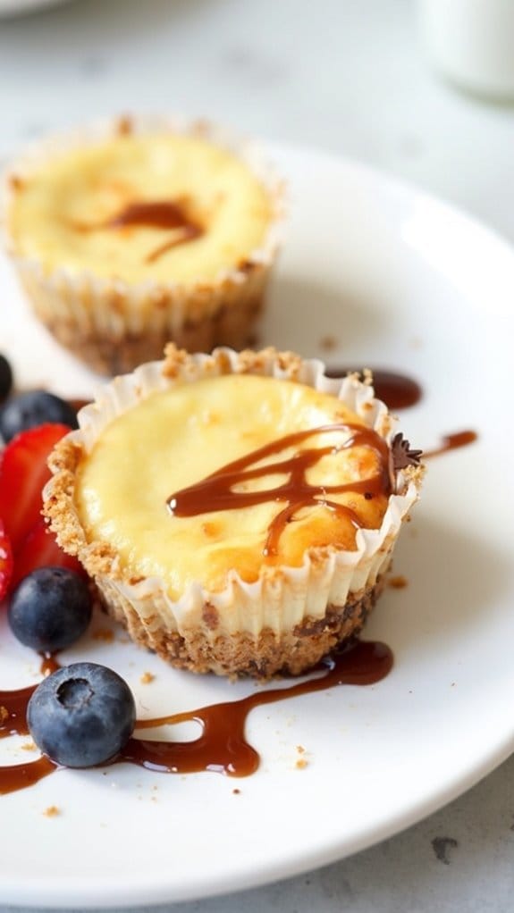 mini cheesecakes in air fryer