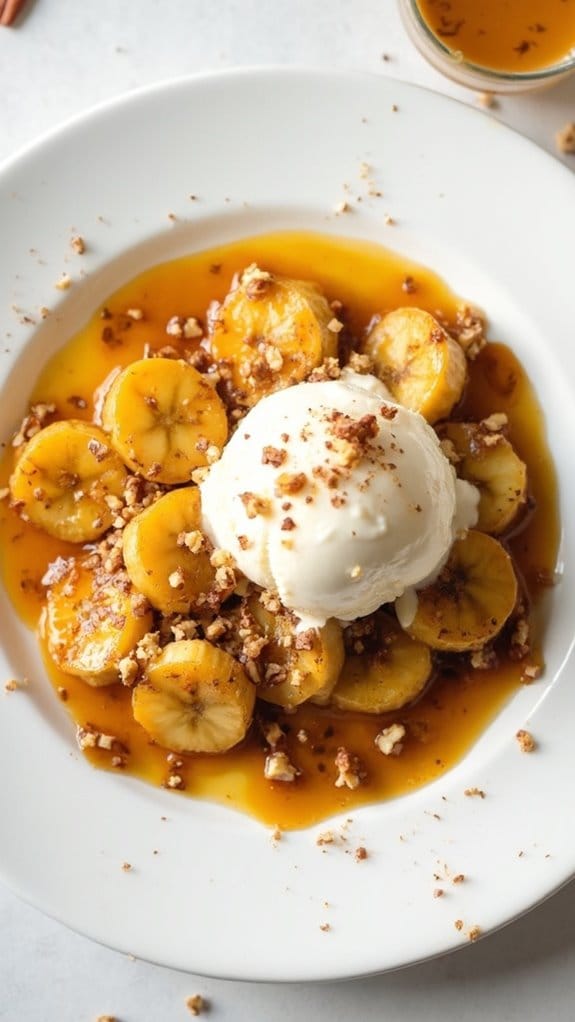 non alcoholic bananas foster