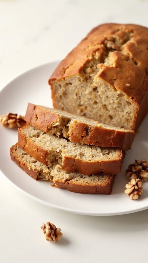 nutty banana bread delight