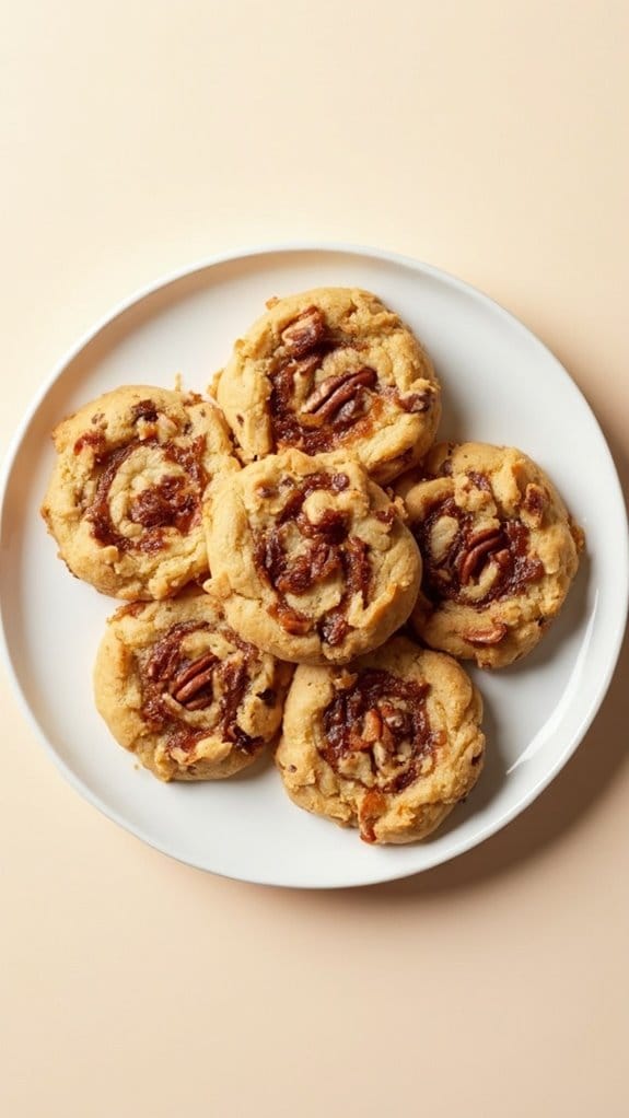 pecan pie cookie swirl