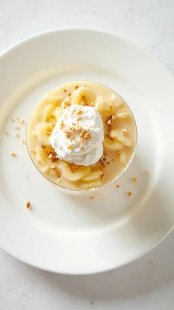 plant based banana dessert delight