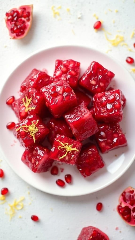 pomegranate energy boost snacks