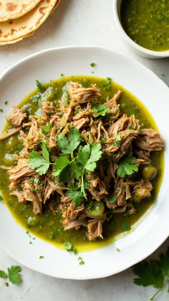 pork with green sauce