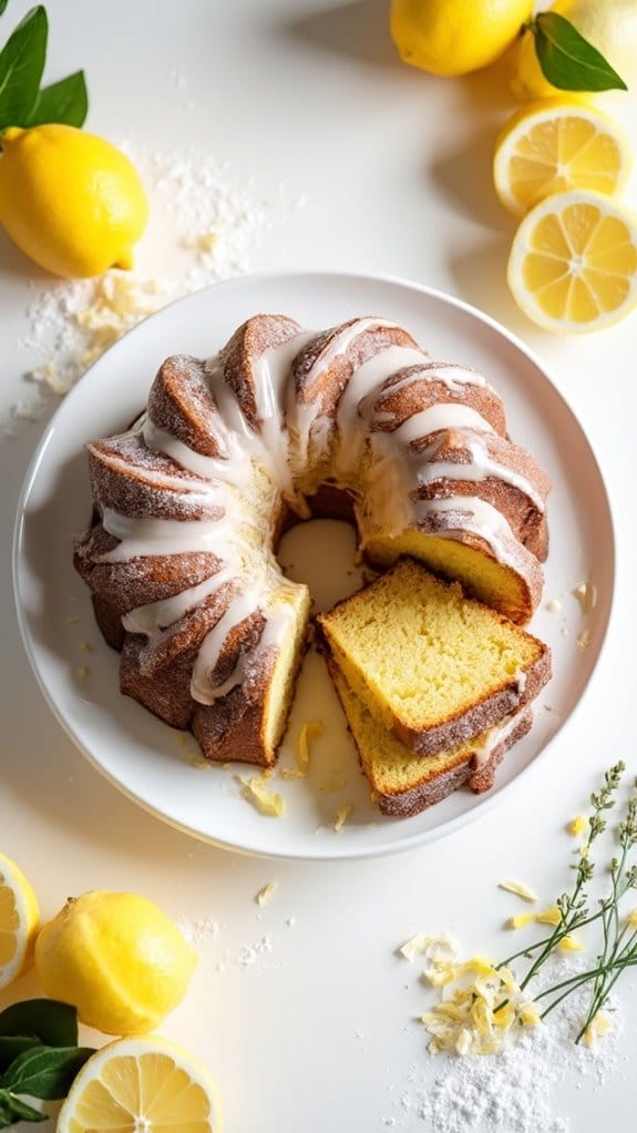 pumpernickel lemon drizzle delight