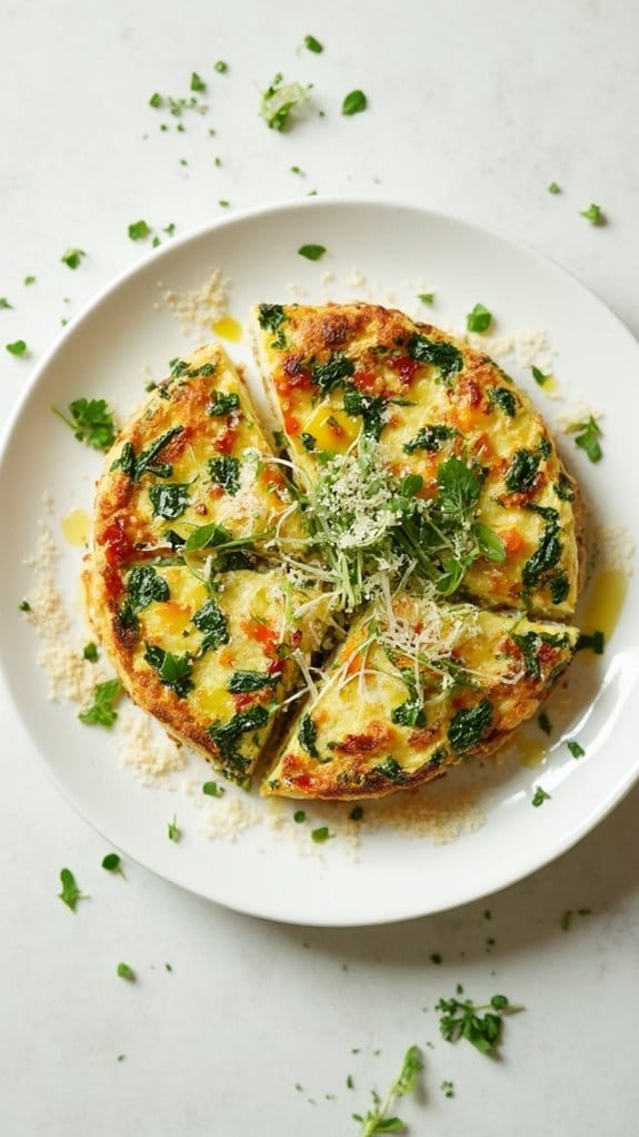 ricotta herb frittata recipe