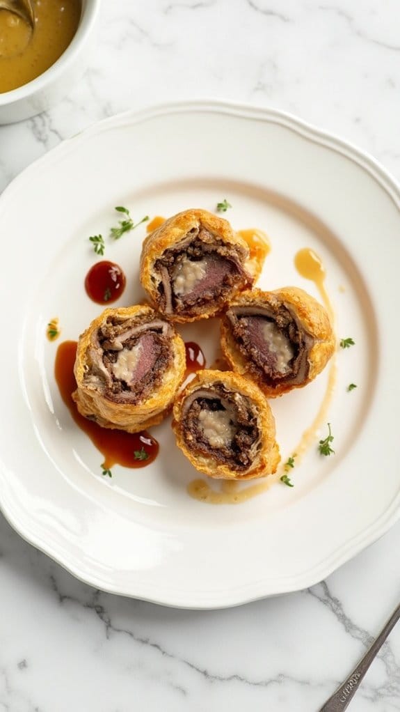 savory beef pastry appetizers