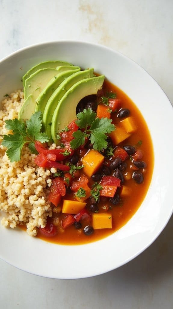 savory butternut squash chili