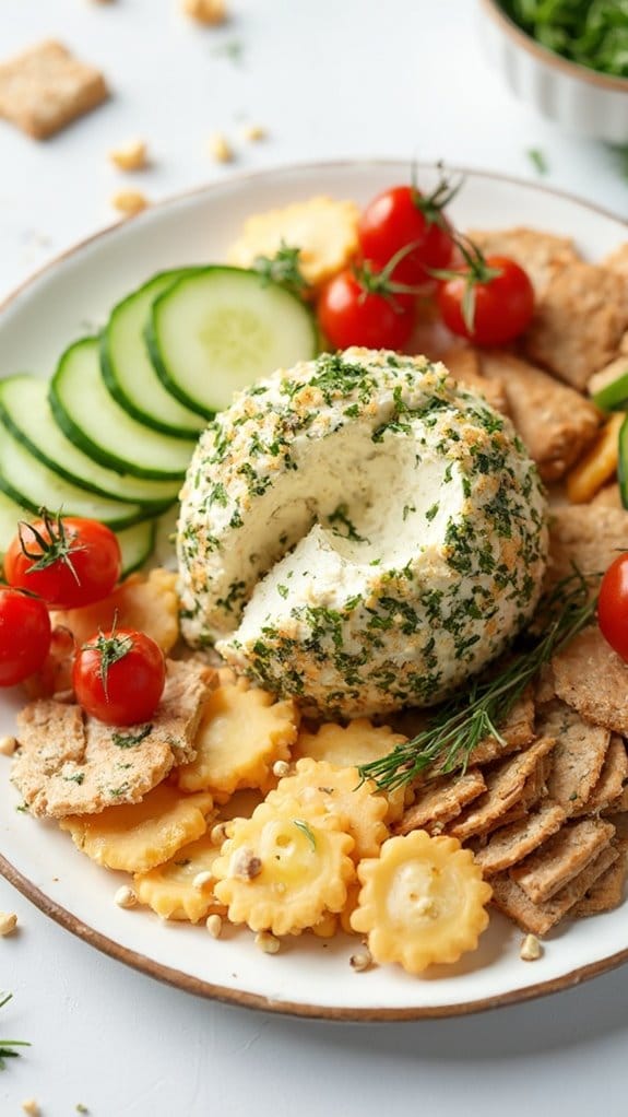 savory cheese ball delight