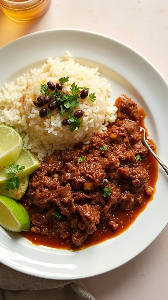 savory chipotle beef bowl